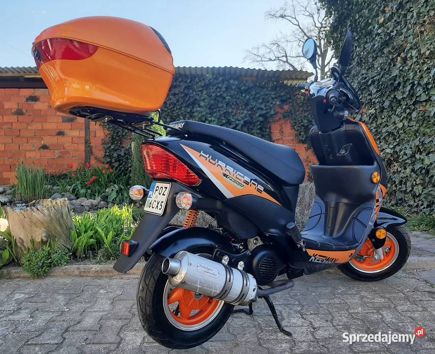 Mega zadbany skuter Keeway Hurricane 50 2t 2007r Keeway Motocykle, skutery, quady