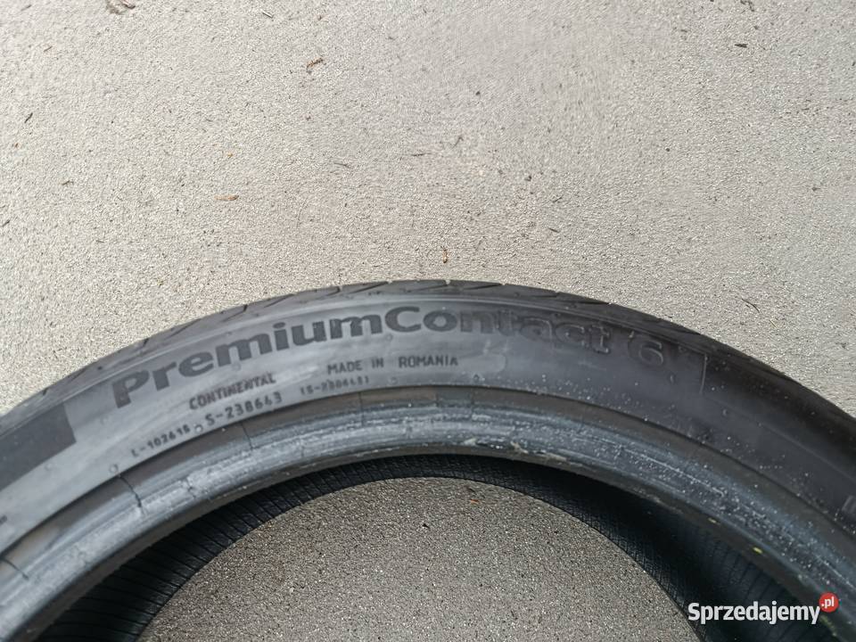 Opona letnia Continental PremiumContact6 2354018 40 wielkopolskie Ryczywół sprzedam