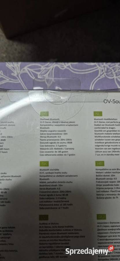 Słuchawki nauszne Overmax Sound Boost 31 Białystok