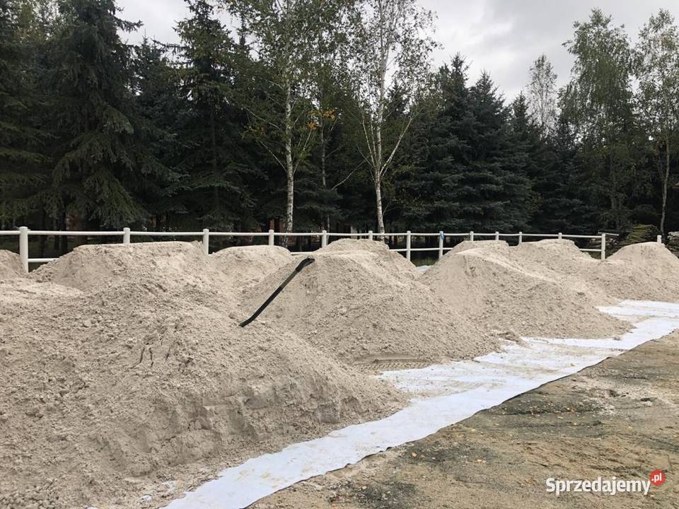 Piasek kwarcowy WORKOWANY Podsypki Piaskownice Łódź