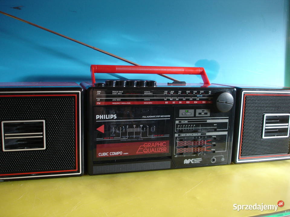 Cubic Compo Stereo Radio Cassette Radio Philips - Österreich