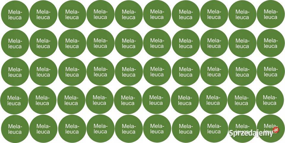 Etykiety naklejki na olejki eteryczne Melaleuca Kamionna