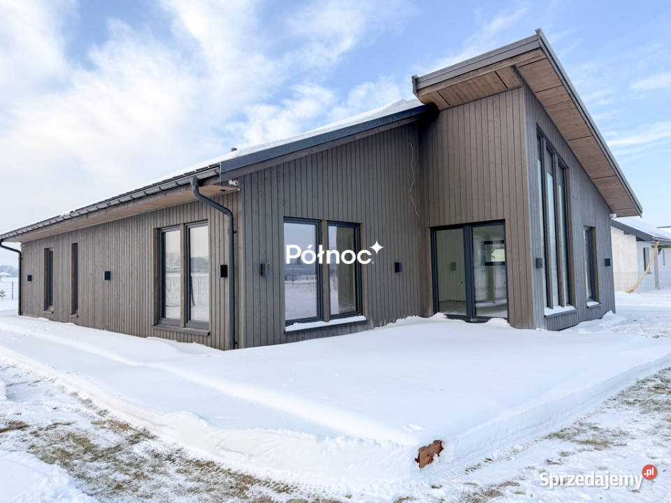 Nowoczesny dom w stanie deweloperskim Chełm drewno lubelskie Ochoża-Kolonia