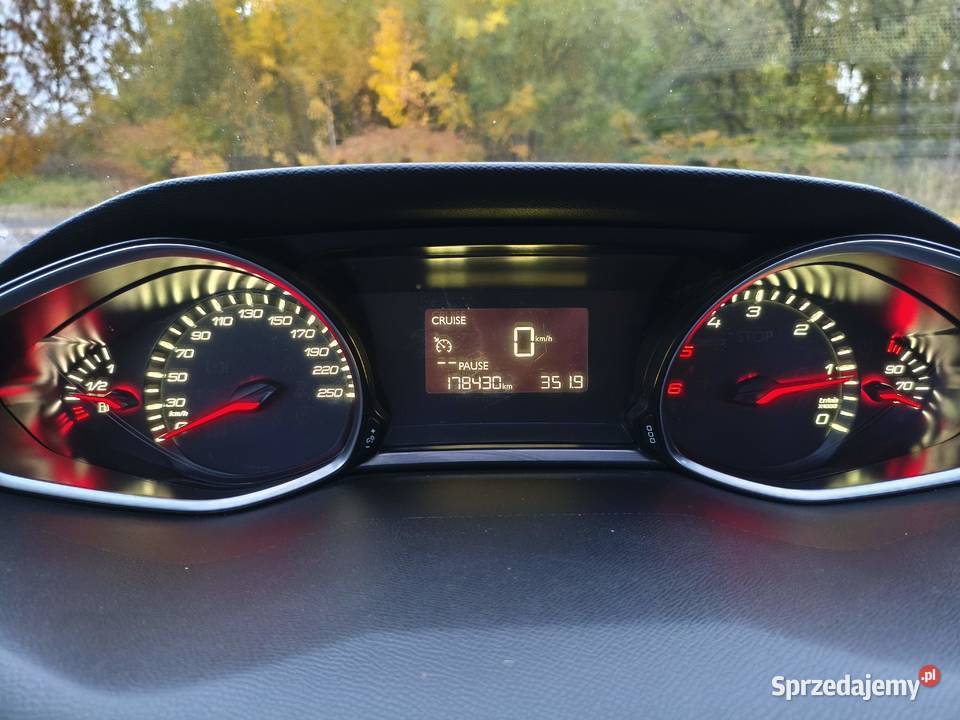 PEUGEOT 308 SW Kombi 16HDi 100 2016r Krajowy 308 Świętochłowice