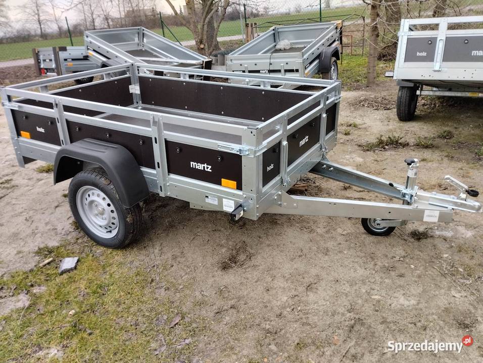 Przyczepa samochodowa HOLZ 264x126 przyczepka pełny VAT Września