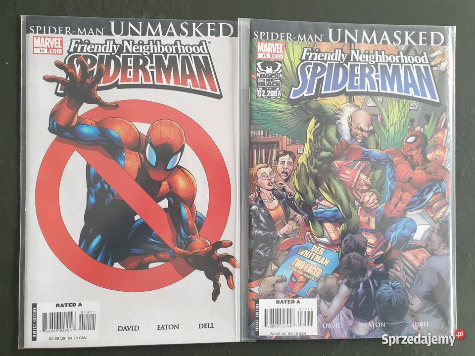 Friendly Neighborhood SpiderMan 5 komiksów Amerykańskie Książki i Podręczniki Gdynia