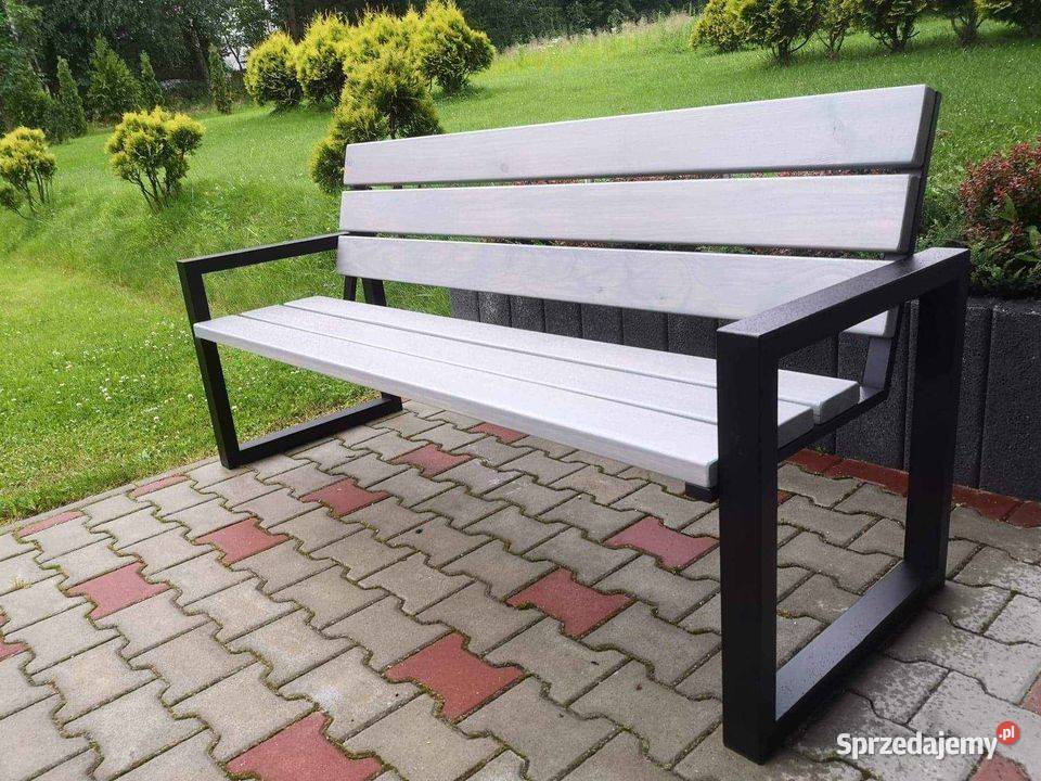 Meble ogrodowe ławka ogrodowa parkowa stół małopolskie Kraków
