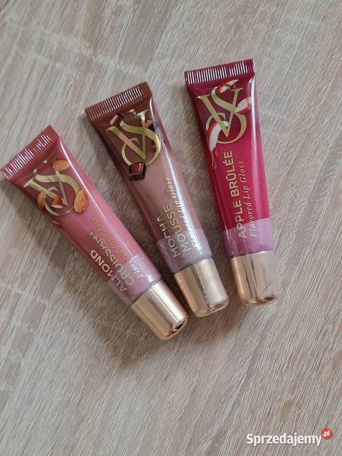 3 Smakowych błyszczyka do ust Victorias Secret sprzedam