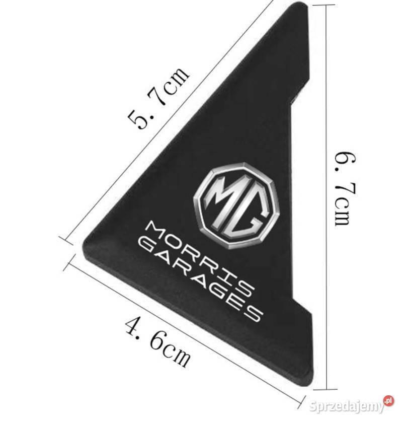 Silikonowe nakładki na narożniki drzwi z logo naklejki pomorskie Tczew