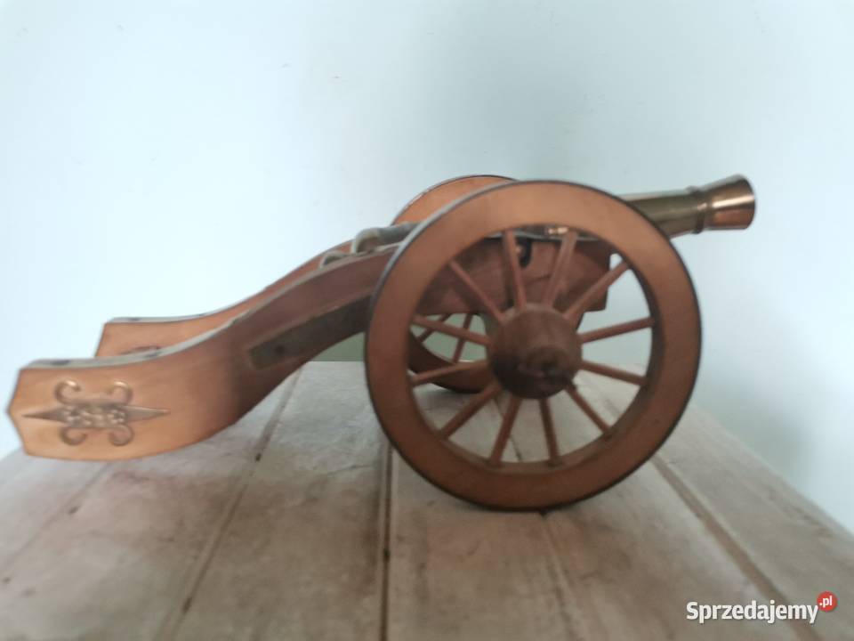 Mosiężna armata Militaria Kraków