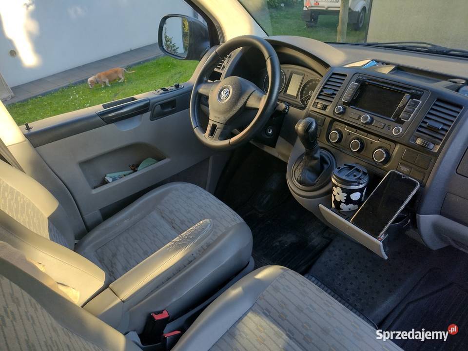Volkswagen T5 Transporter Blaszak Długi Hak Łódź