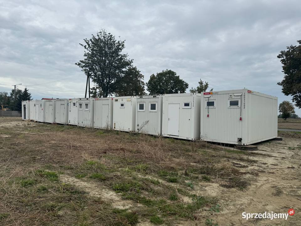 Kontenery socjalne sanitarne biurowe modułowe Kołodziejewo