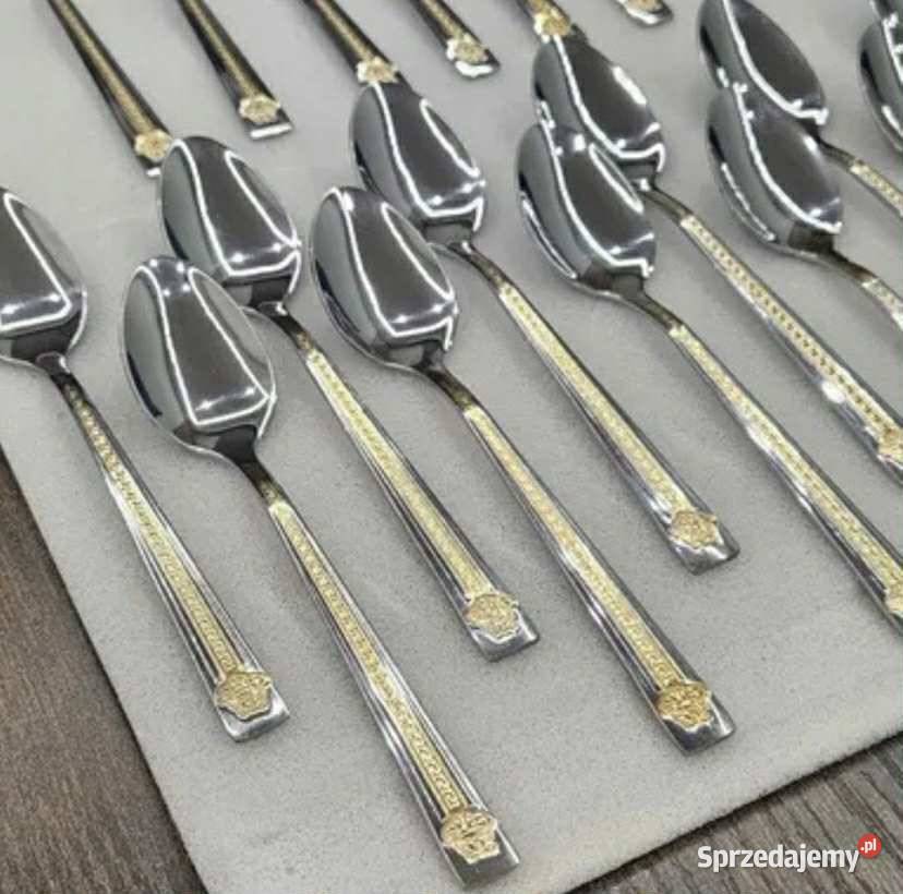 259 Walizka Versace sztućce 72 elementy na 12 Sztućce Zabrze