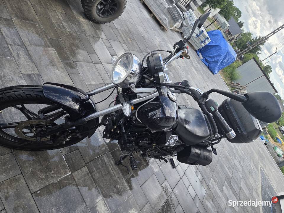 Motocyk Romet Soft Chopper 2 2018r kufry lubelskie Zamość