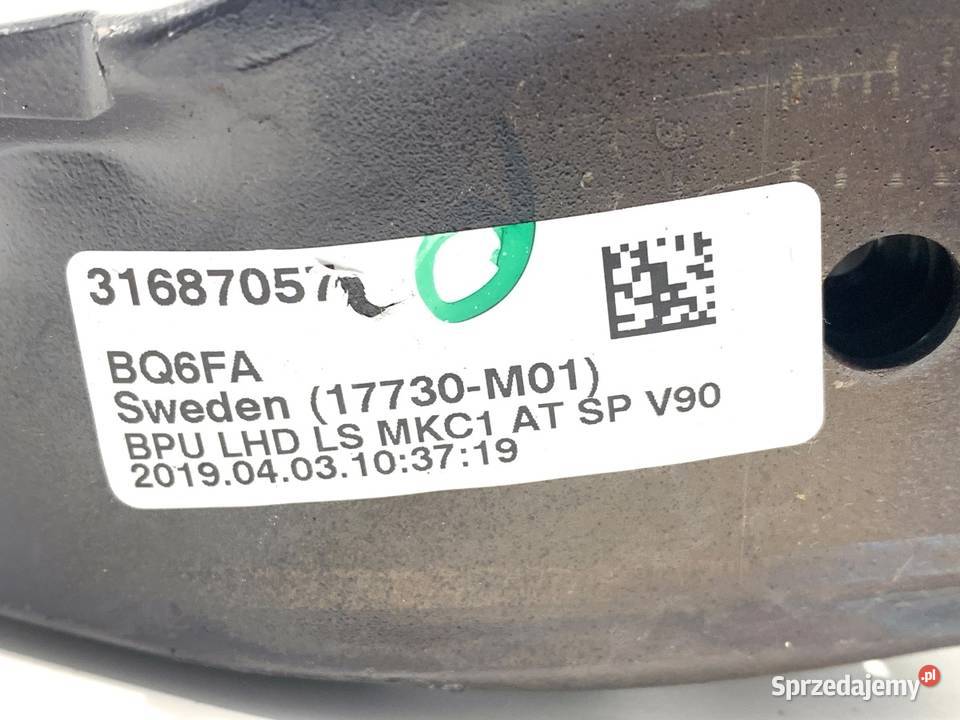 PEDAŁ HAMULCA VOLVO S90 II 31687057 20 303 osobowe