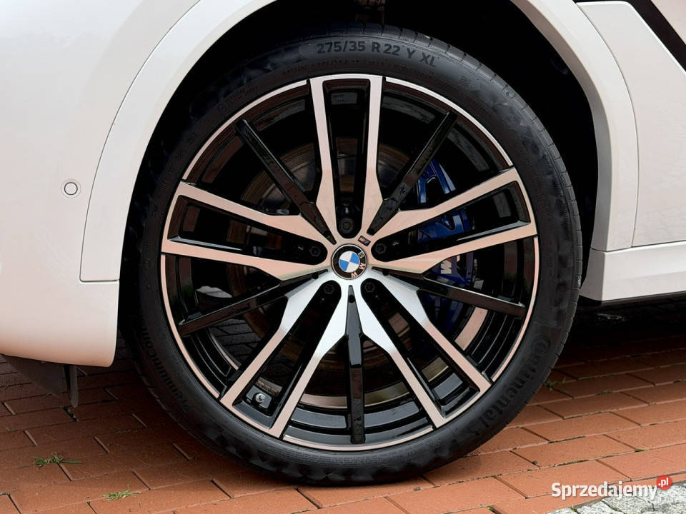 BMW X6 M50d 400 G06 Salon Bezwypadkowa Mały elektrycznie ustawiane fotele Widełki