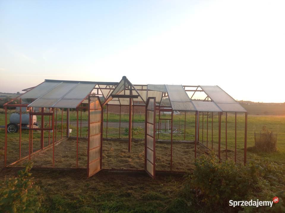 Szklarnia ogrodowa 6x4 m Jerzmanowice