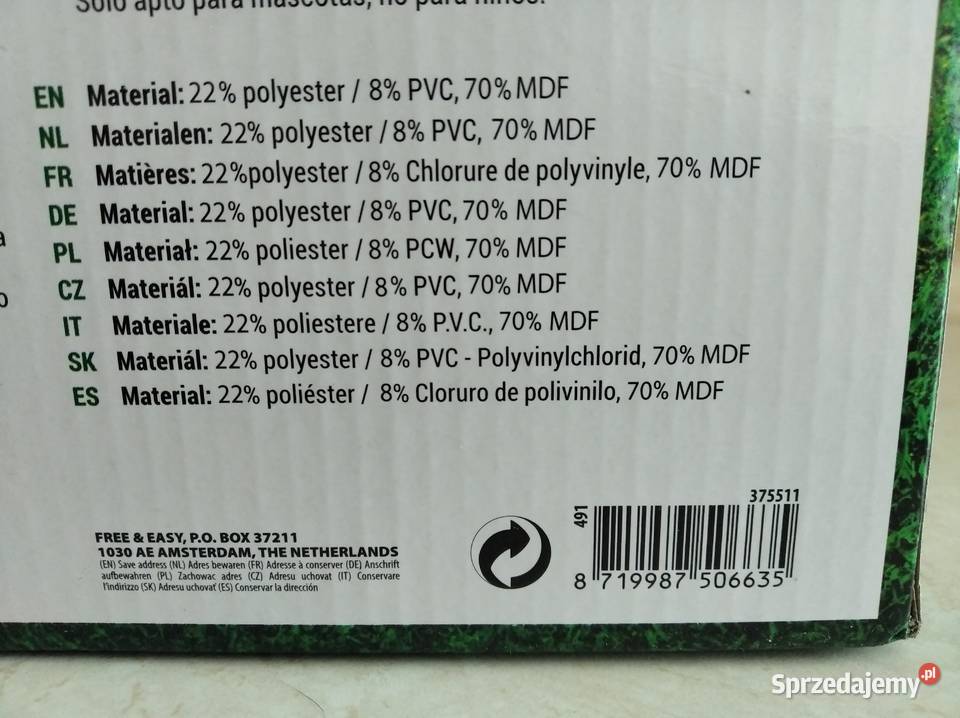 NAJTANIEJ Basen Psa Kojec Legowisko 80x30 Zabrze