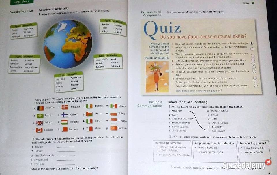 First insights into business Students book Sue Rok wydania 2008