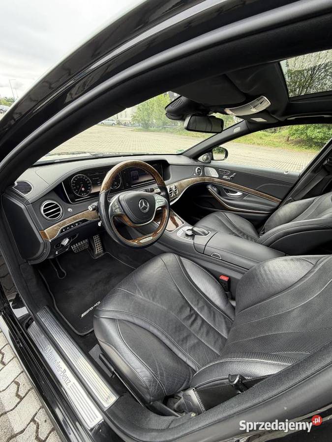 Mercedes S350D long pakiet AMG full wersja 4 dolnośląskie Wrocław