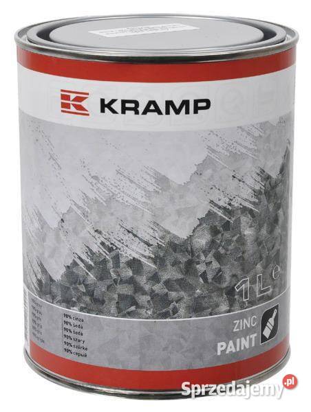 Farba cynkowa Kramp szara 1 L 992008KR