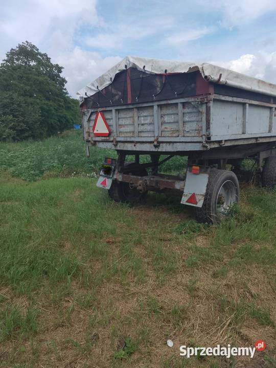 Przyczepa D47 Wywrotka Zarejestrowana Plandeka Szubin