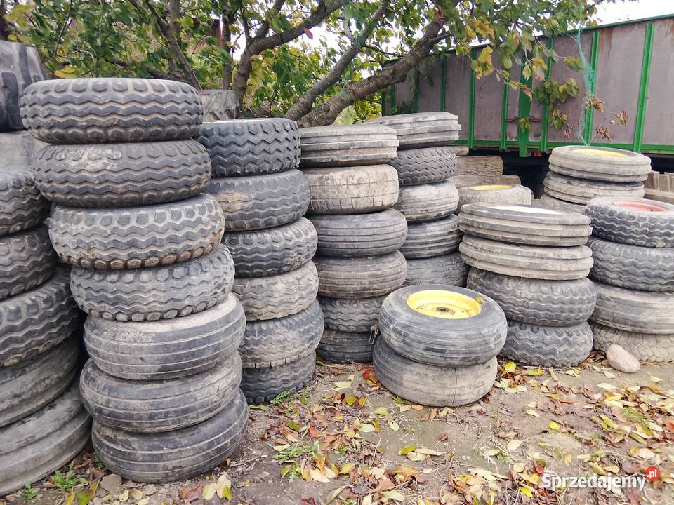 Koła małe opony do kombajnów na tył przyczepa Radom