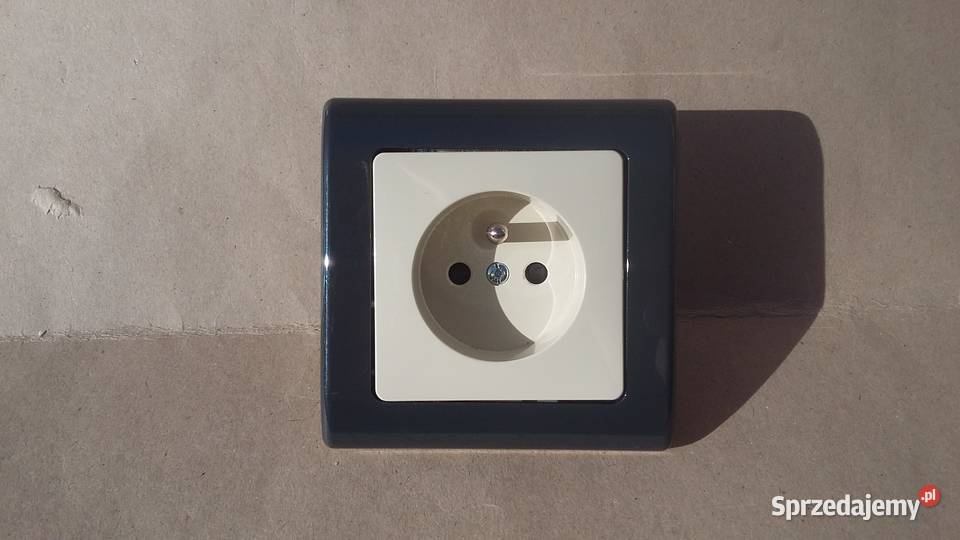 Gniazdo Gniazdko podtynkowe MERTEN AntracytKrem Warszawa