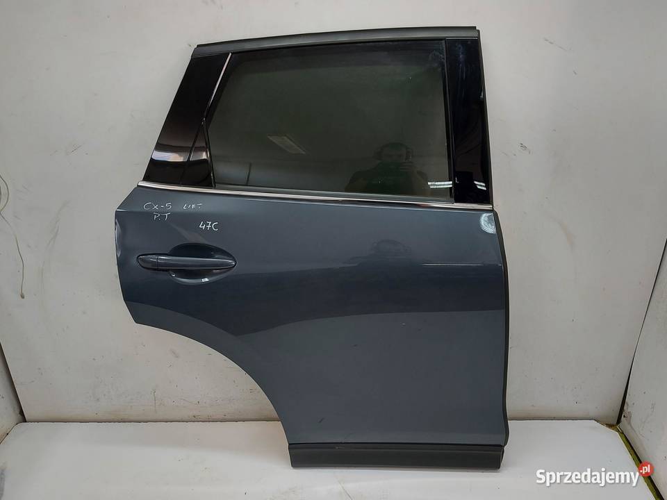 Mazda CX5 II Lift DRZWI PRAWE TYŁ SZARY 47C osobowe sprzedam