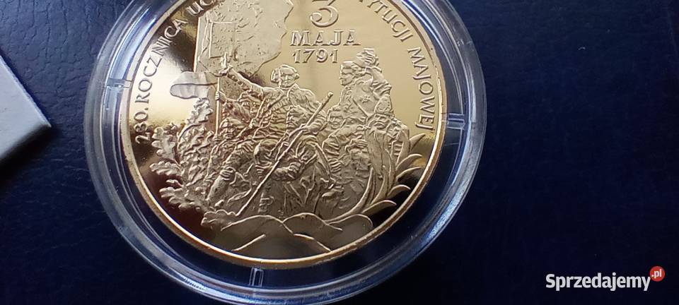 Stare monety Medal 3 Maja 1791 Polska 9 Numizmatyka Lesko
