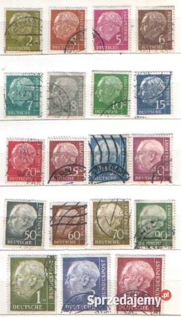 Zn RFN Wykaz w opisie kas 1954