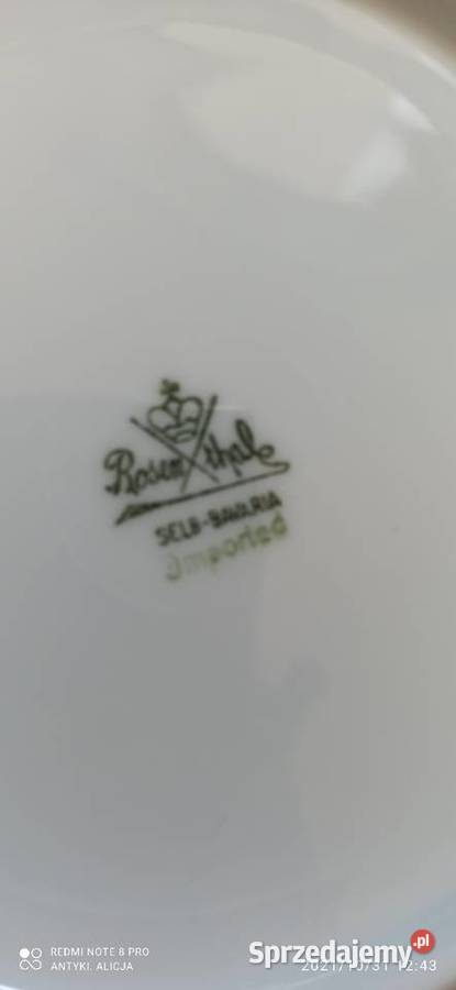 Patera Rosenthal Donatello Syg 1920 r Irysy pomorskie