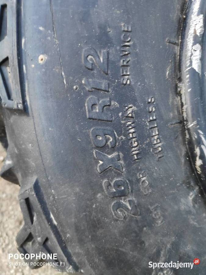 4x Opony quad 26x12 80 bieżnika 26cale Frysztak