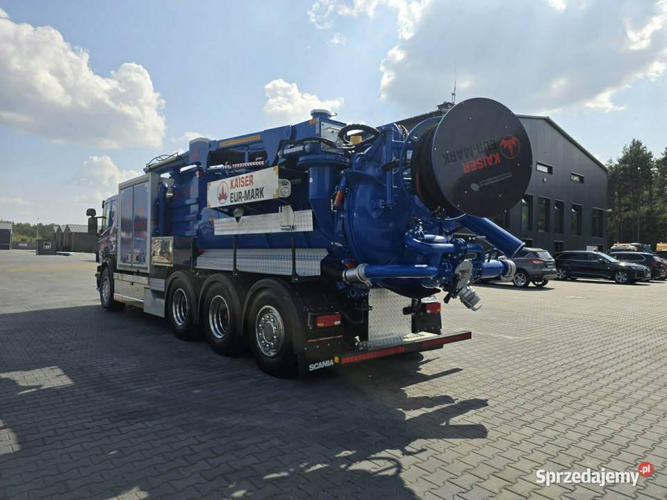 Scania EURMARK 8 Ładowarka próżniowa Motoryzacja Daleszyce