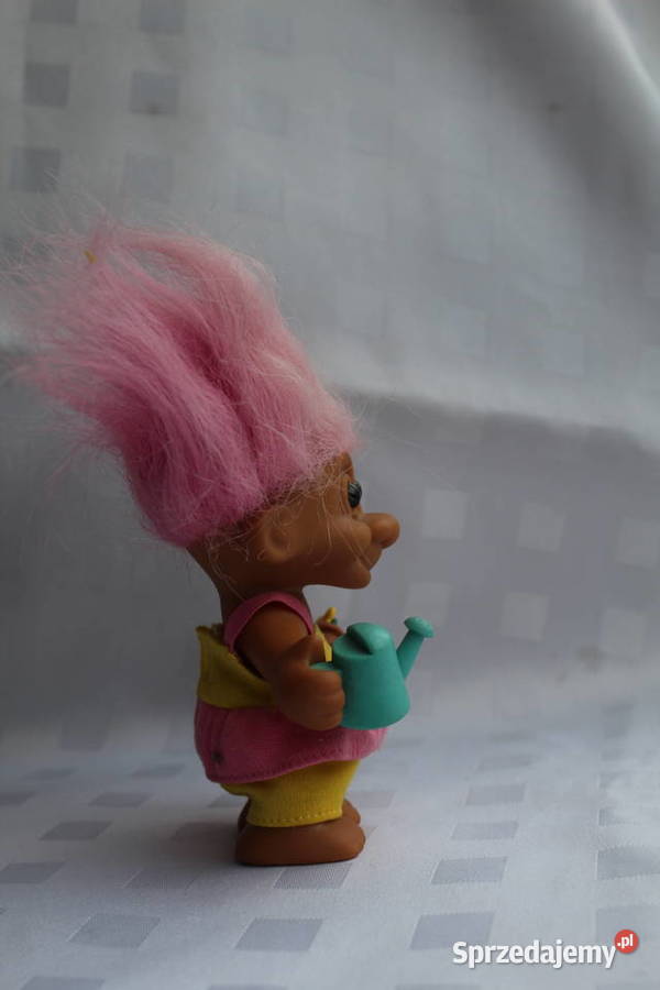 Troll Russ Różowy Ogrodniczka Kwiatek Konewka Bielsko-Biała
