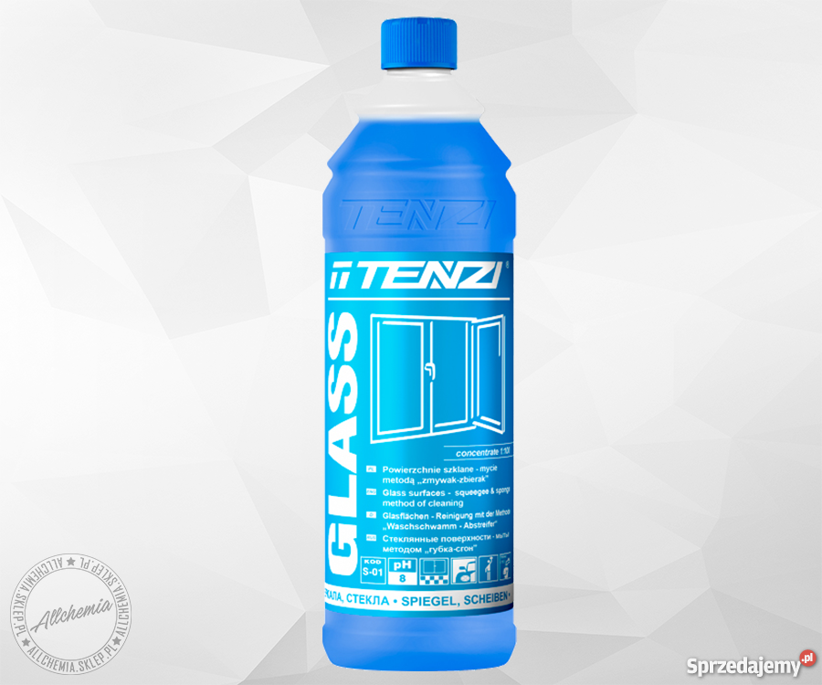 Glass 1L TENZI do mycia szyb i luster metodą Łódź