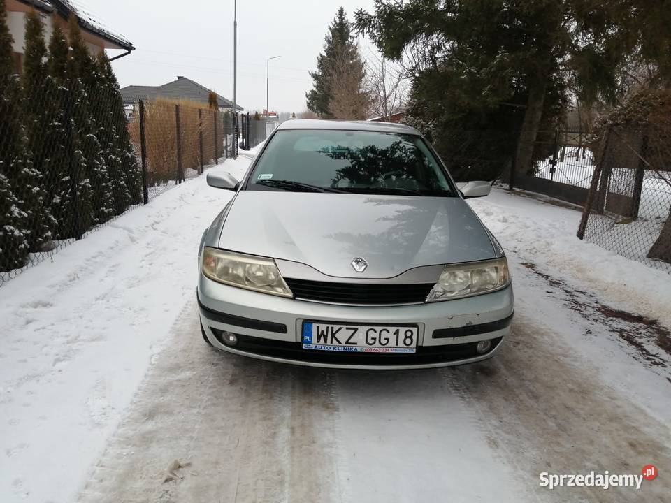 RENAULT LAGUNA Z GAZEM srebrny Radom