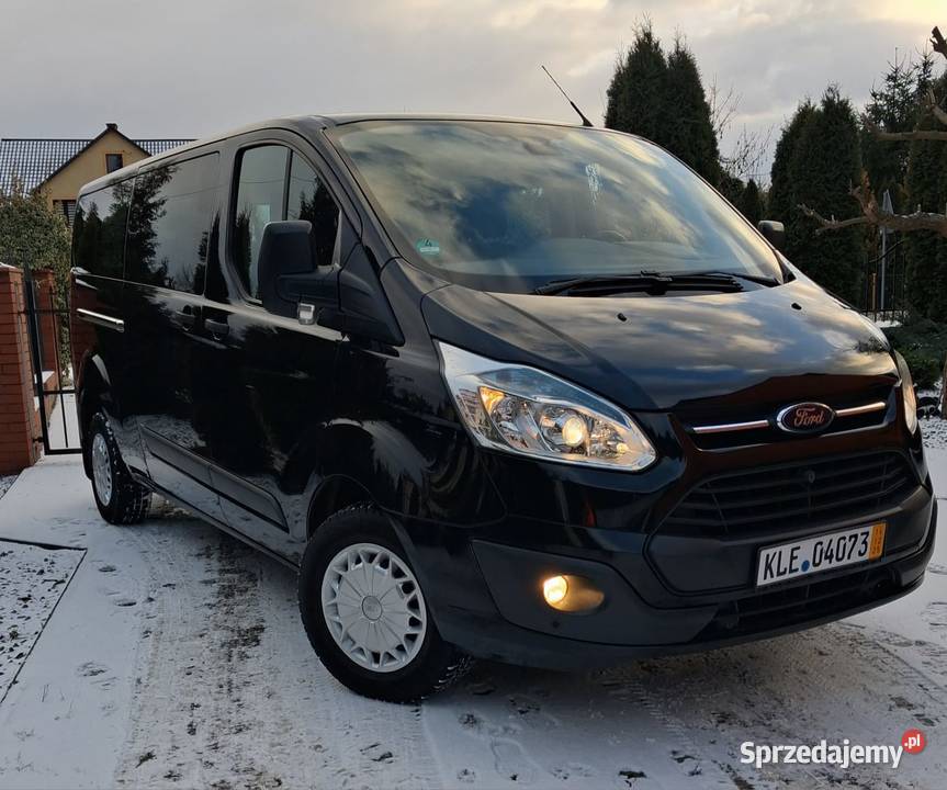 Piekny Transit Custom 9osobowy nieuszkodzony Tourneo Custom Zwoleń