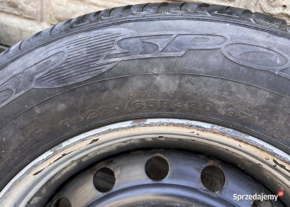 Felgi Opony Michelin Dunlop TD22065R390 Jaguar Samochodowe Kielce sprzedam