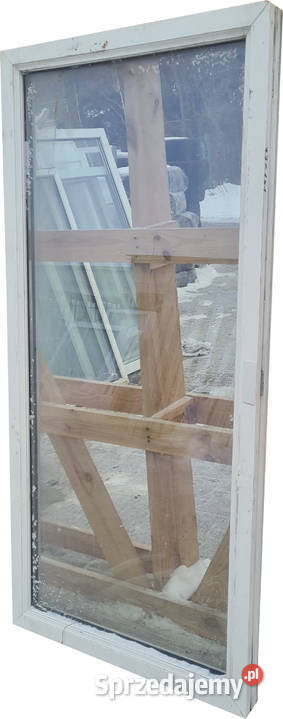 OKNA KacprzaK Witryna 73x151 FIX Używany PCV Lublin