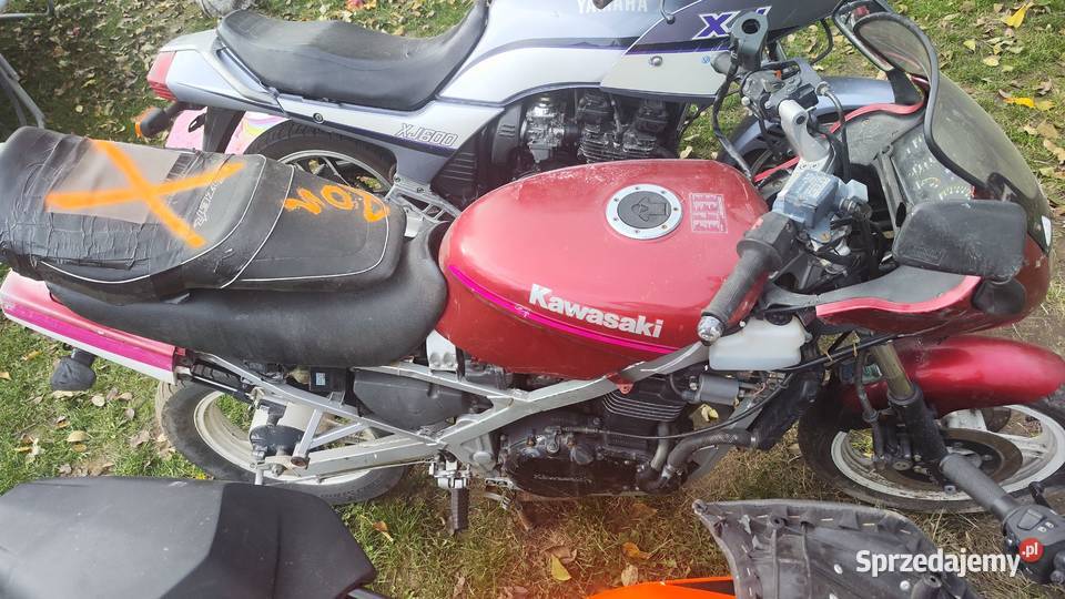 Kawasaki gpz 500 części licznik lampa zbiornik Białystok