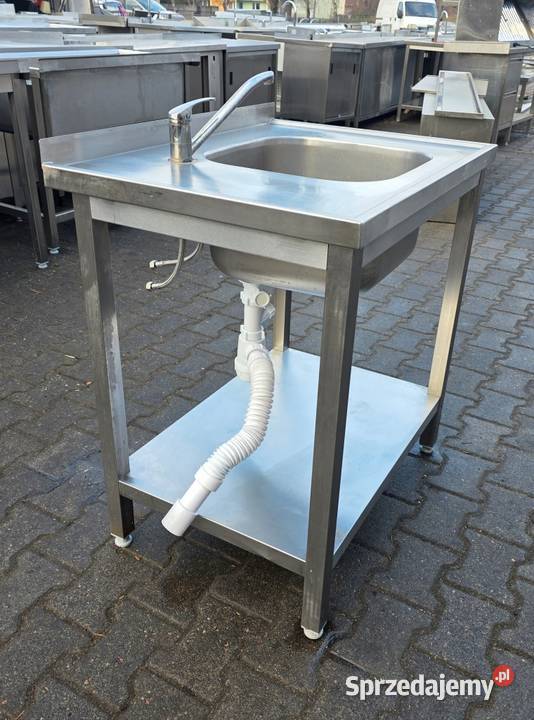 Zlew Basen 1 Komorowy z Półką 806085 M1374 N Nowe Skalmierzyce