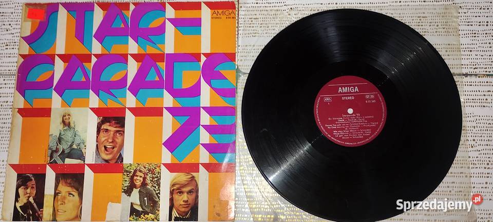 Zabytkowa płyta winylowa AMIGA StarParade 73 kaseta Płyty i kasety Wąbrzeźno