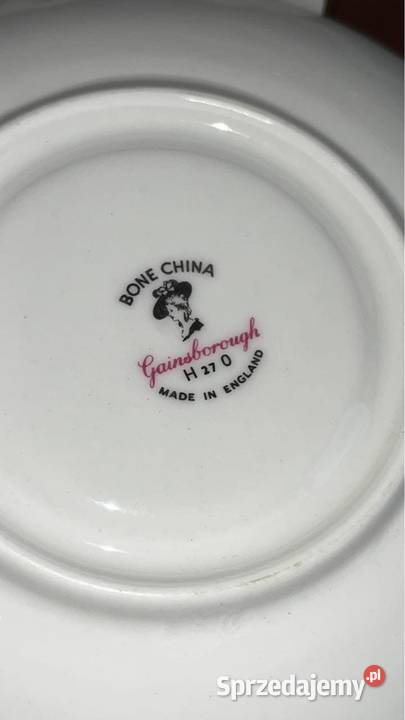 Talerzyk deserowy Gainsborough Made in Eng Gdańsk