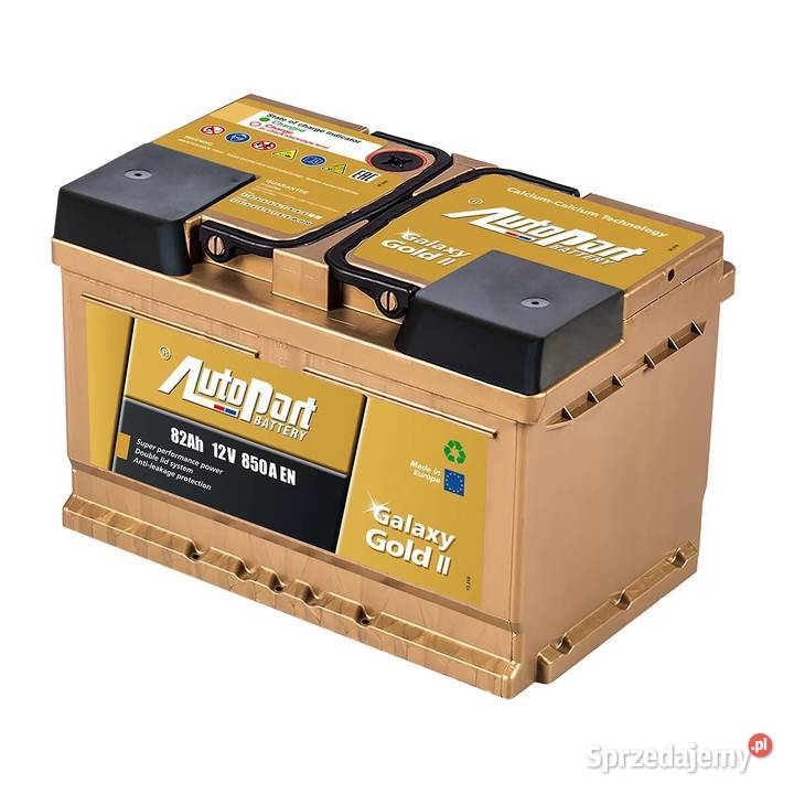 Akumulator Autopart Galaxy Gold II 82Ah 850A osobowe Zwoleń sprzedam