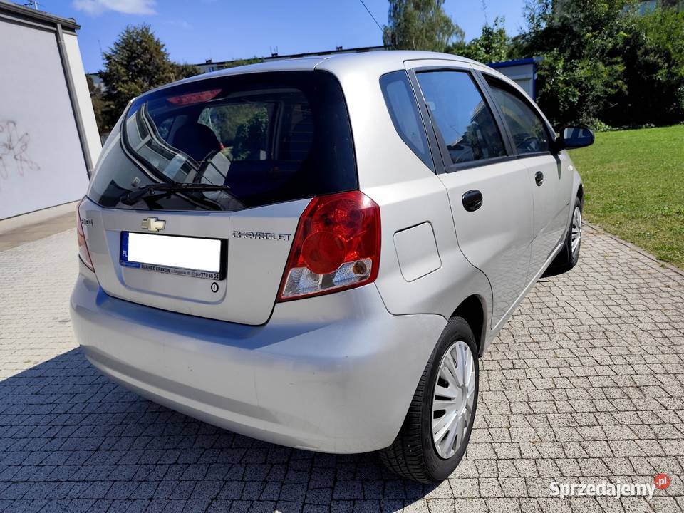 Chevrolet Aveo 12 2006 112 000 Stan manualna Jasło