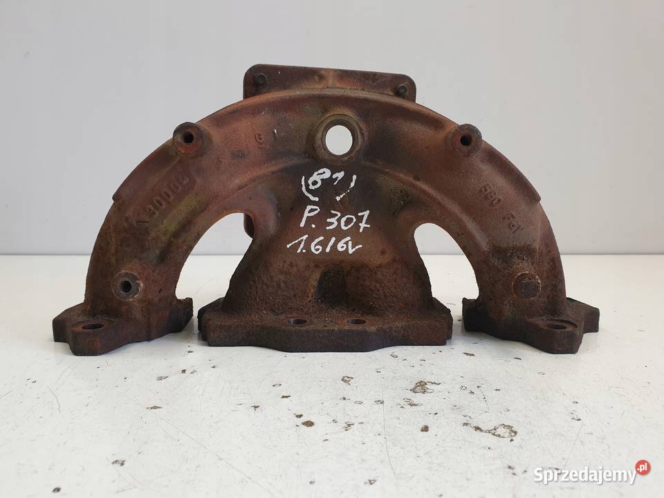 Peugeot 307 16 16V KOLEKTOR WYDECHOWY lubelskie Rudka