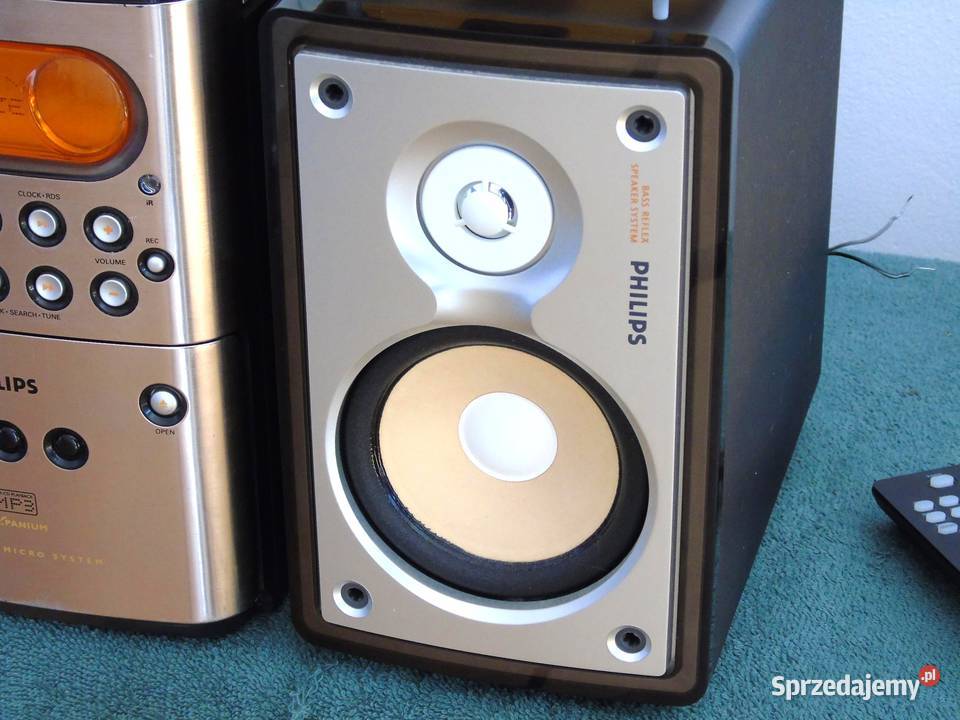 Sprawna wieża Philips MCM250 pilot kolumny Jasło sprzedam