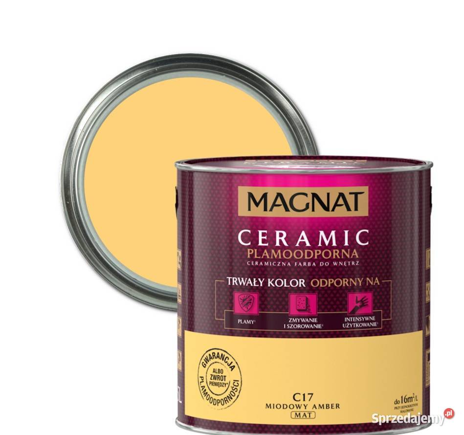 Farba Magnat ceramic 25l Dom i Ogród wielkopolskie Ostrów Wielkopolski sprzedam
