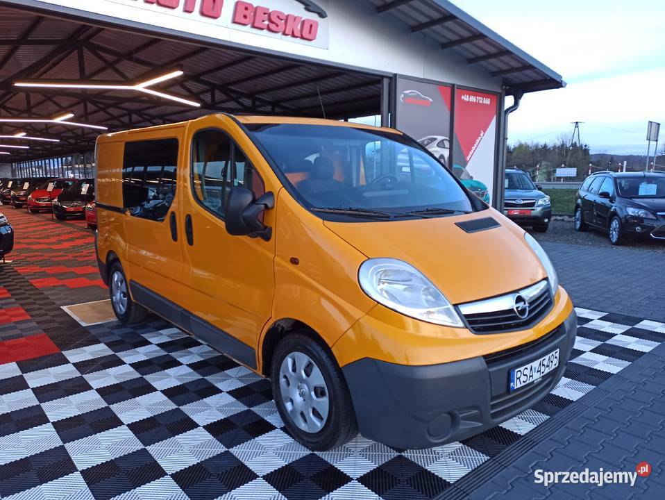 OPEL VIVARO 20 Diesel 115 2x Drzwi przesuwne Zarszyn